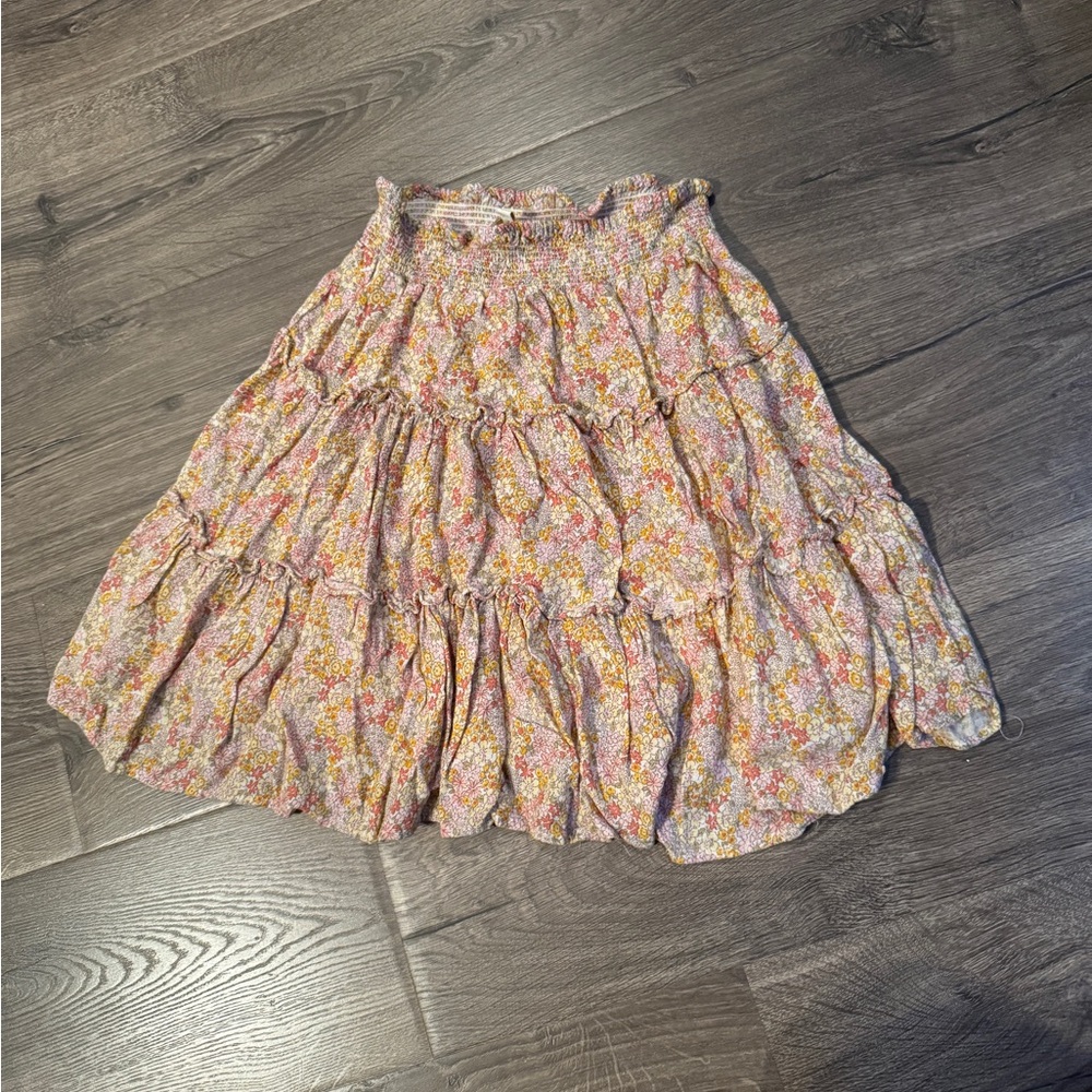 Cynthia Rowley Flower Mini Skirt